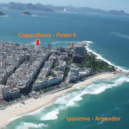 Pe Na Areia Na Quadra Praia Copacabana Melhor Localizacao Rio Wifi 100Mb Rio de Janeiro Exterior photo