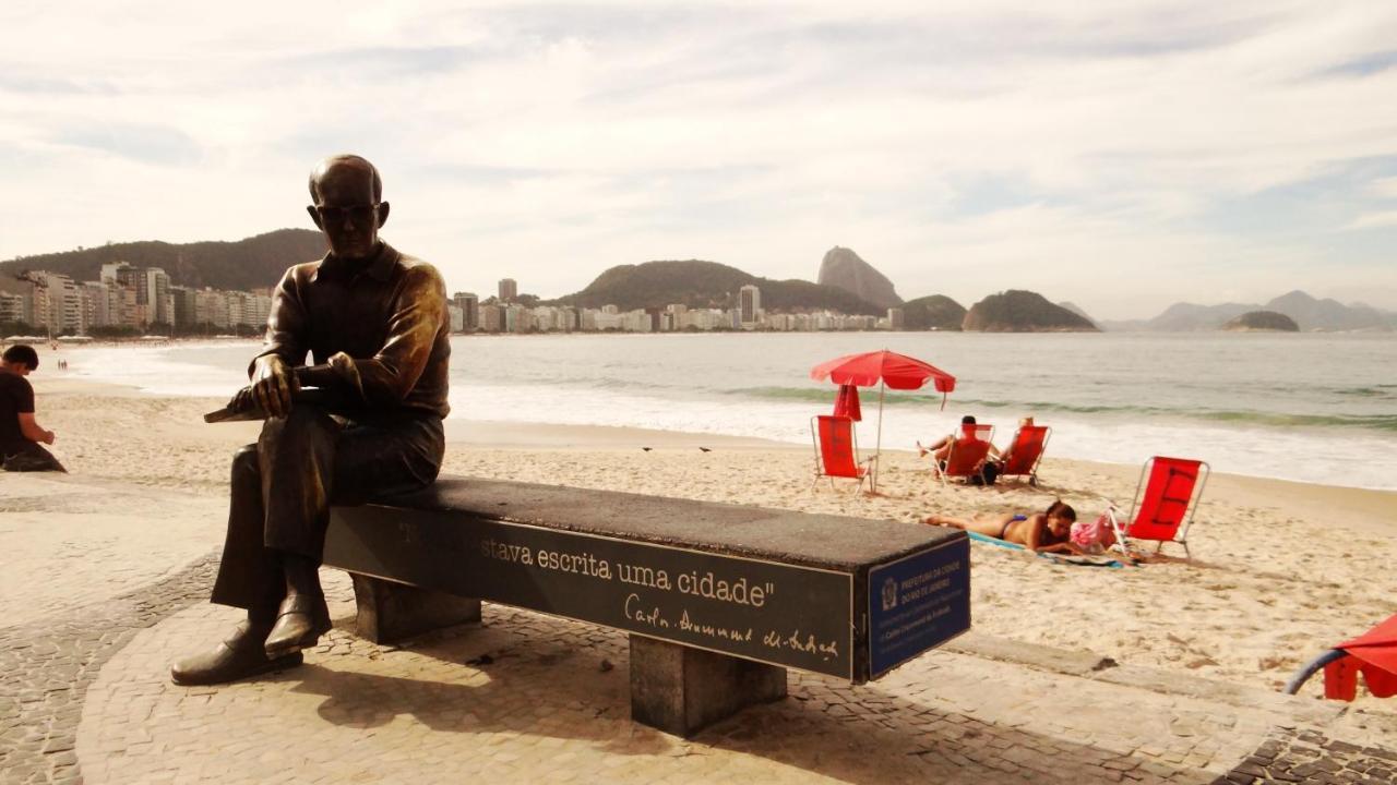 Apartamento Pe Na Areia Na Quadra Copacabana Localizacao Rio Wifi 100mb *
