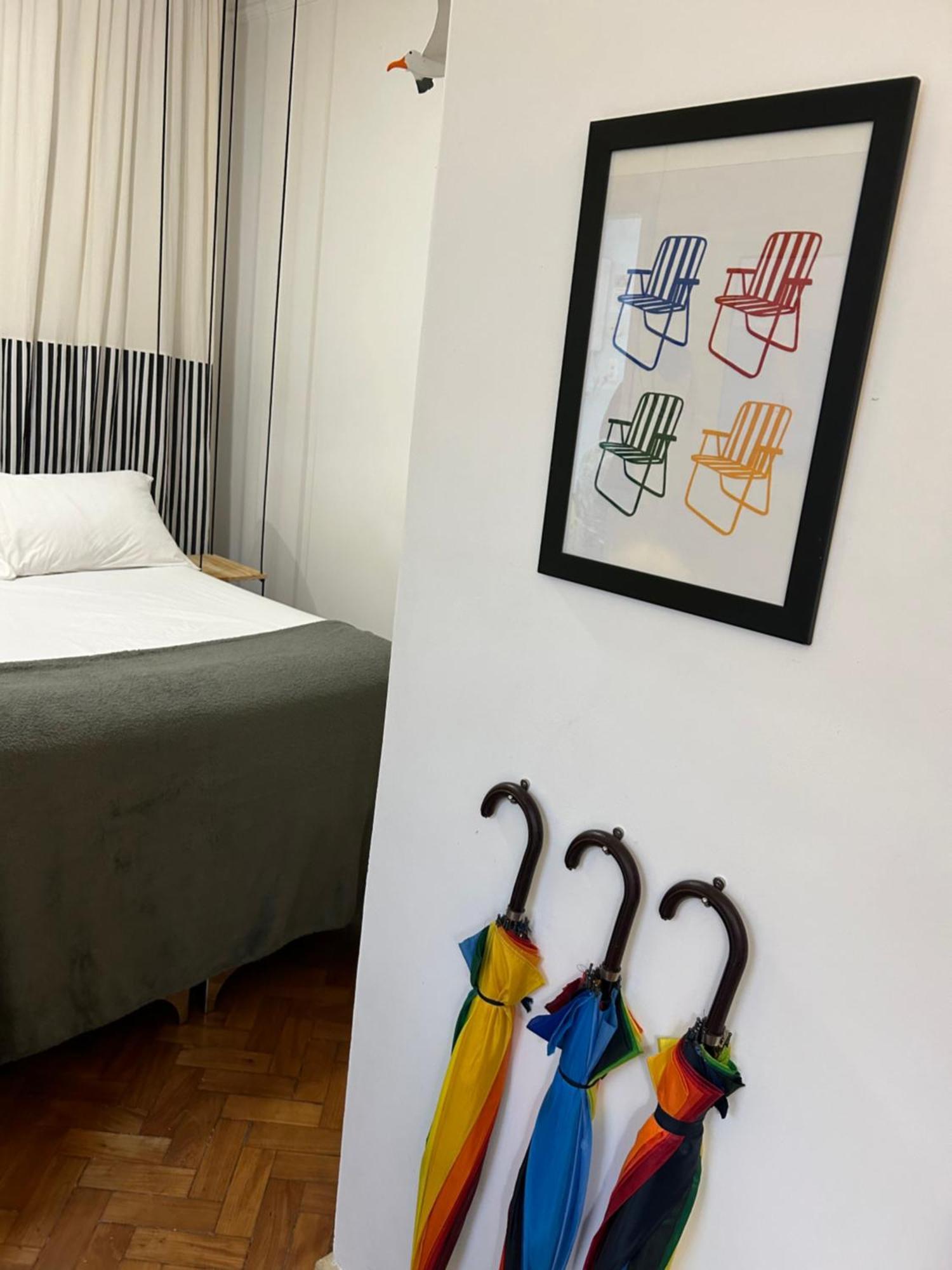 Apartamento Pe Na Areia Na Quadra Copacabana Localizacao Rio Wifi 100mb Río de Janeiro